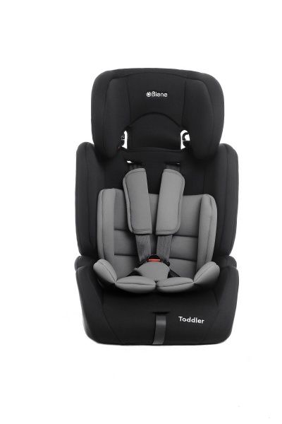 Автокресло Toddler 1/2/3 серый с черным grey