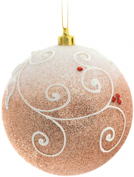 Шар новогодний Магия золото