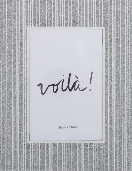Рамка для фото Voila 1 фото 10x15 см серебряный 