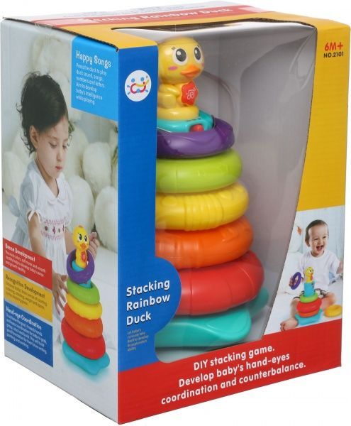 Іграшка-пірамідка Shantou Качечка I974051