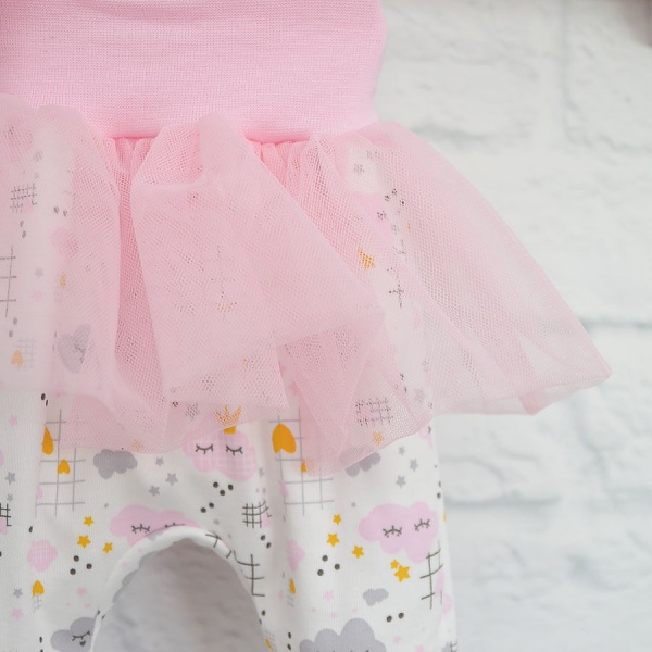 Комплект для новонароджених Blanka Хмаринка бежевий р.68 110178 