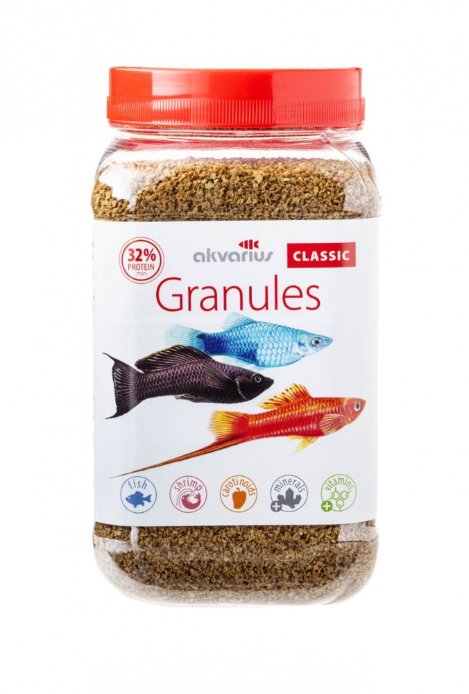 Корм Акваріус Класік меню гранули 250 г