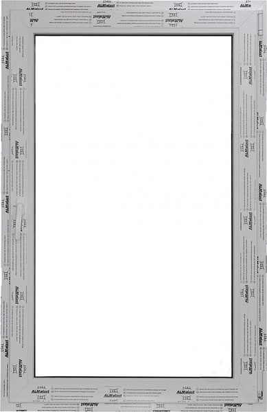 Вікно поворотно-відкидне ALMplast 60 800x1200 мм праве однокамерний склопакет 24 мм