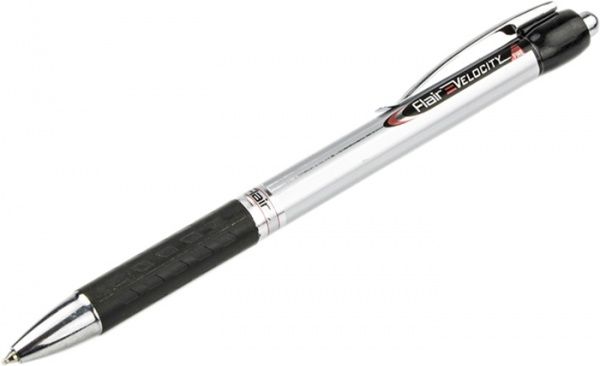 Ручка шариковая Flair Velocity синяя 