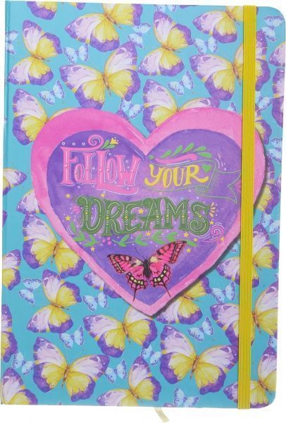 Книга для нотаток Follow your dreams А5 80 аркушів