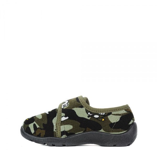 Тапки домашние Oldcom Тип-топ р.23 зеленый 