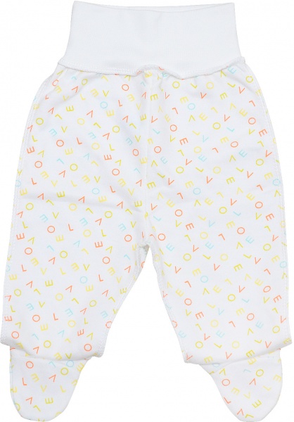 Ползунки детские Minikin 20156 р.56 салатовый с оранжевым 