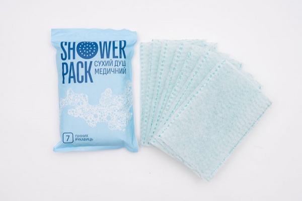 Душ одноразовый SHOWER PACK набор STARTER PACK, 8шт