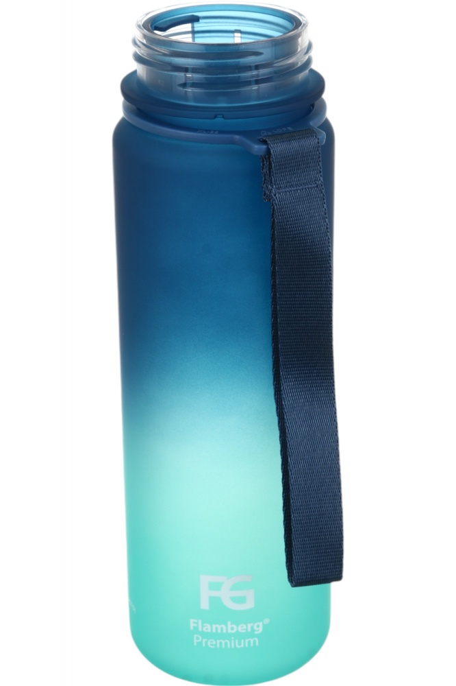 Пляшка для води Flamberg Premium Fusion 500 мл синій із блакитним