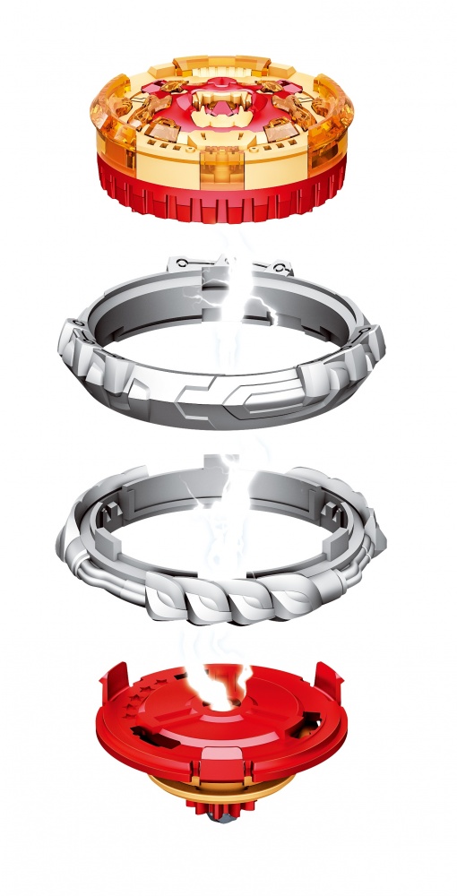 Игровой набор Infinity Nado VI Proskill Battle Set Яростный Дракон и Пылающий боевой медведь (Fury Wave Dragon vs Blazing War Bear) EU654281