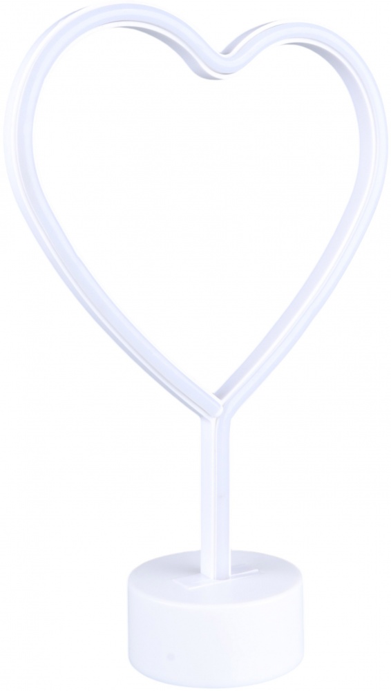 Настольная лампа Sensio Neon Love 1 Вт красный 9180-HEART