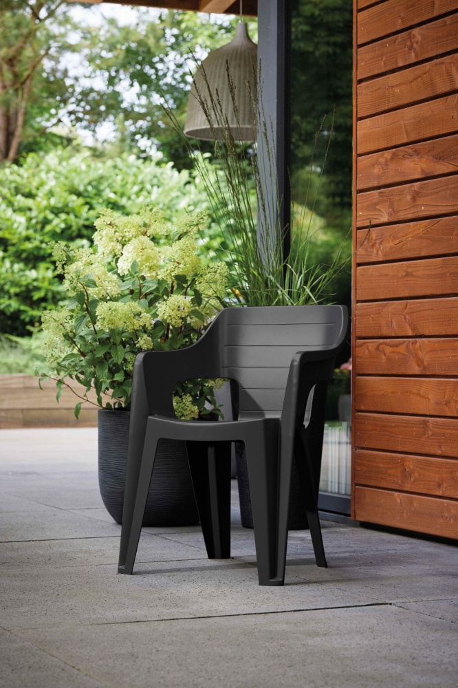 Стул Keter Bilbao lowback 57х57х79 cм графит