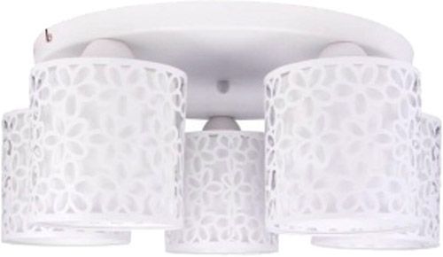 Светильник потолочный Arte Lamp Traforato A8349PL-5WH 5x40 Вт E14 белый 