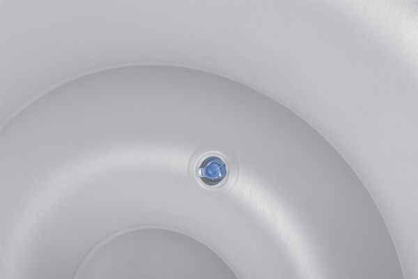 Кресло надувное Bestway Luxury 102х97 см серый