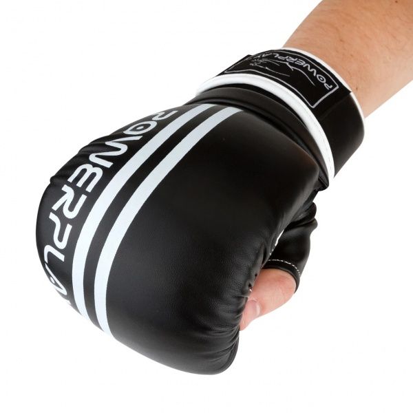 Снарядні рукавиці PowerPlay р. S 3025 чорний із білим