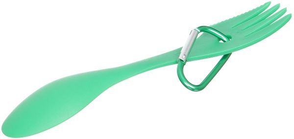 Ложка-виделка Summit Quattro Space Saving Cutlery Set зелена