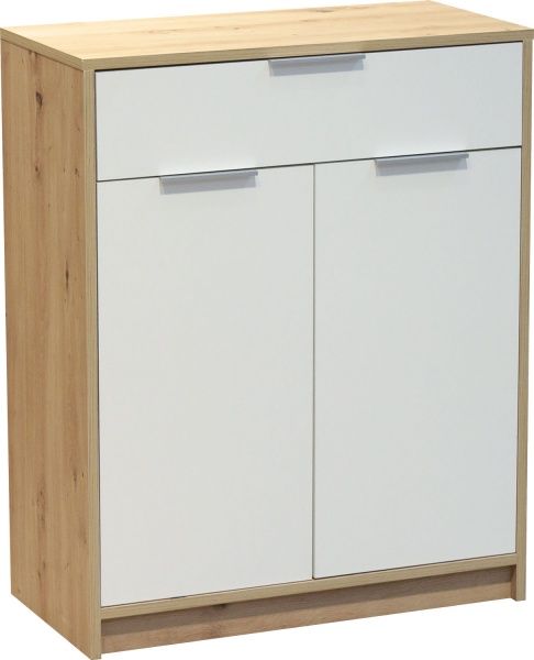 Комод Матера 710х354х883 мм дуб артизан/білий 