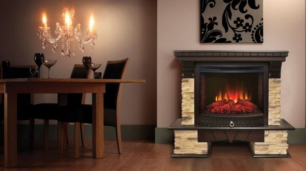 Камінокомплект RealFlame Rockland AO + Evrika