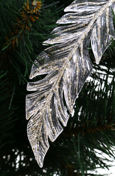 Подвеска декорированная P.&C. Creative Перышко 16 см в ассортименте F21540080/86