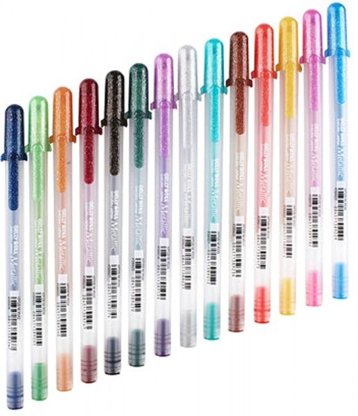 Ручка гелевая Sakura METALLIC Фиолетовый 