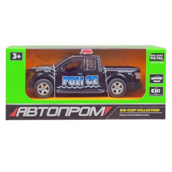 Автомодель Автопром 1:32 Полиция (ассортимент) A3243
