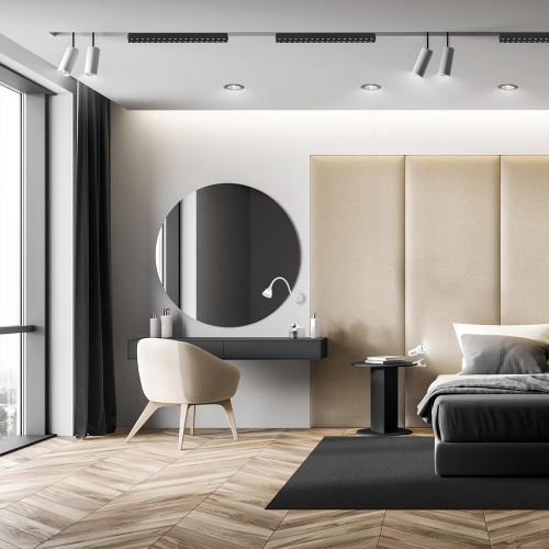 Магнітний трековий світильник 18 Вт 4000 К чорний Feron MGN300 18W 