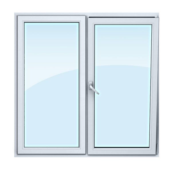 Окно двухстворчатое поворотно-откидное Decco 1290х1350 мм