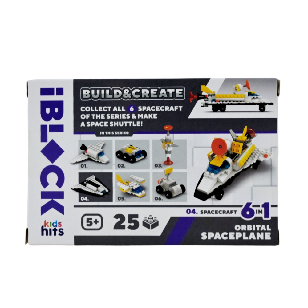 Конструктор Iblock Kids hits JUNIOR Космос (в ассортименте) KH51/003
