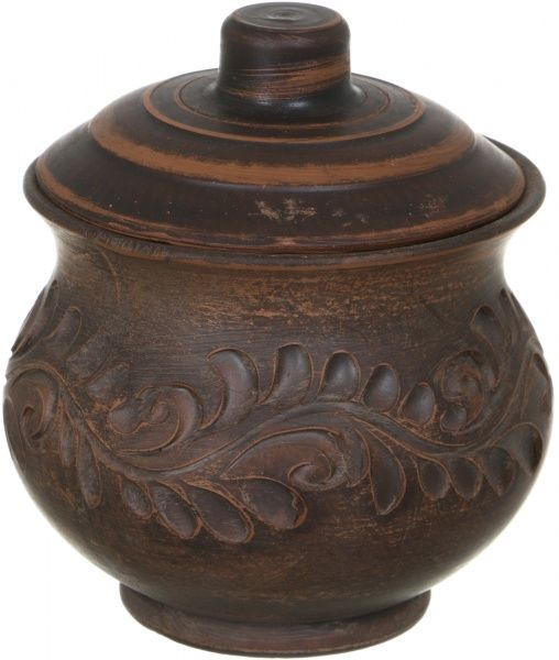 Горщик для сметани 0,5 л різьблений