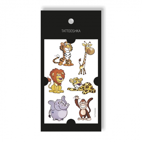 Временная татуировка Tattooshka Джунгли WS-A064