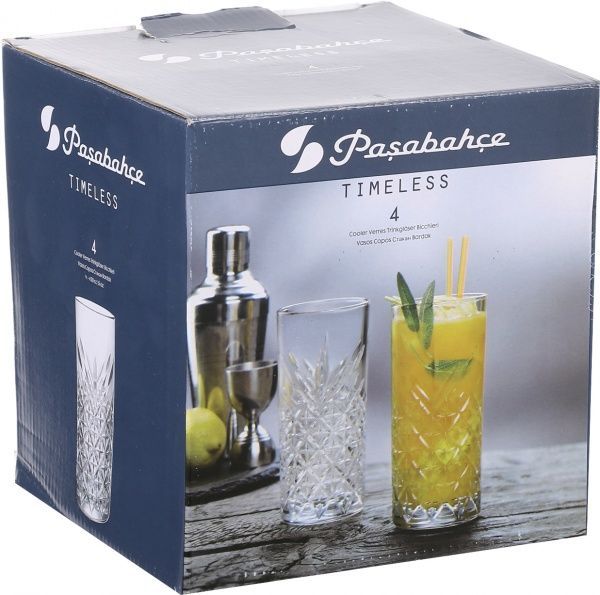 Набор стаканов высоких Timeless 450 мл 4 шт. 52800 Pasabahce
