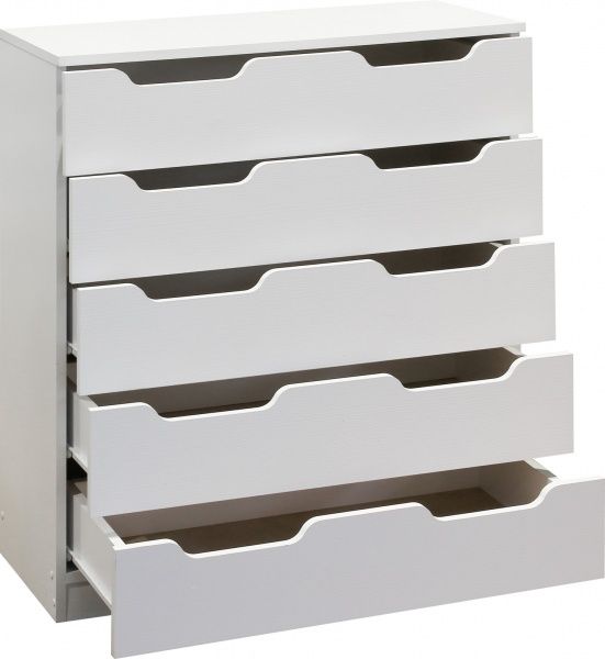 Комод Компаніт 5М 800х900х380 мм німфея альба 