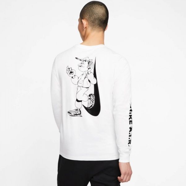 Футболка з довгим рукавом Nike M NSW LS TEE SSNL 2 CK2983-100 M білий