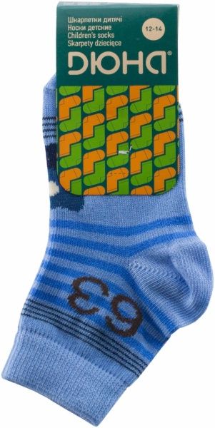 Шкарпетки дитячі Duna 4В 456 -14 р.12–14 різнобарвний/у смужку 