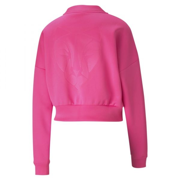 Джемпер Puma Train Zip Crew Sweatshirt 51948004 р. XS рожевий