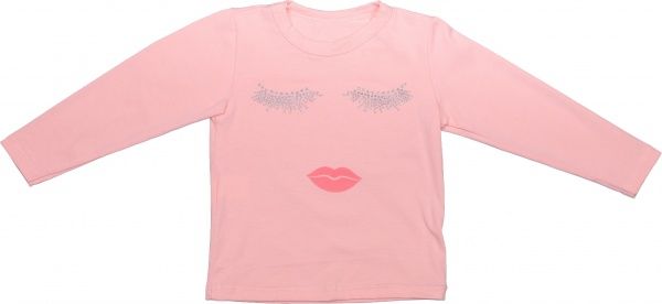 Реглан Маленькие люди р.98 персиковый