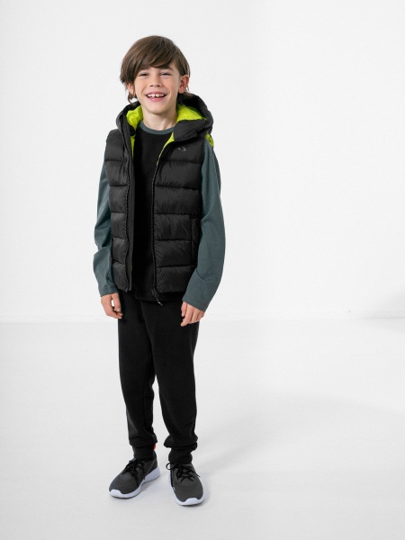 Жилет 4F JACKET JKUMP002 HJZ22-JKUMP002-20S р.128 чорний