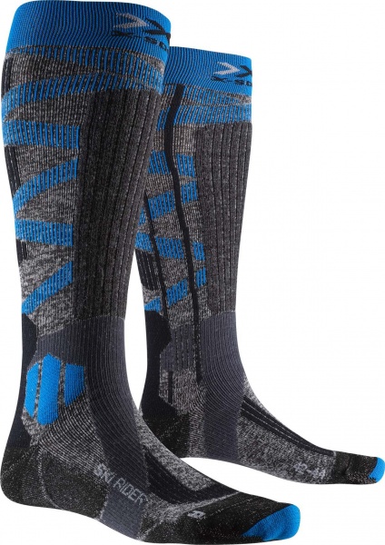 Шкарпетки X-Socks X-SOCKS® SKI RIDER SILVER 4.0 XS-SMKRW19U-G239 р.42-44 синій