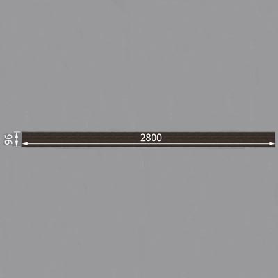 Цоколь H 9.6x280 см венге