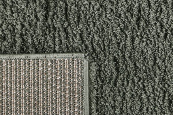 Ковер Ozkaplan Karpet Gold Shaggy темно-зеленый 1,5x2,2 м