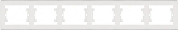 Рамка шестиместная Manolya Makel горизонтальная белый