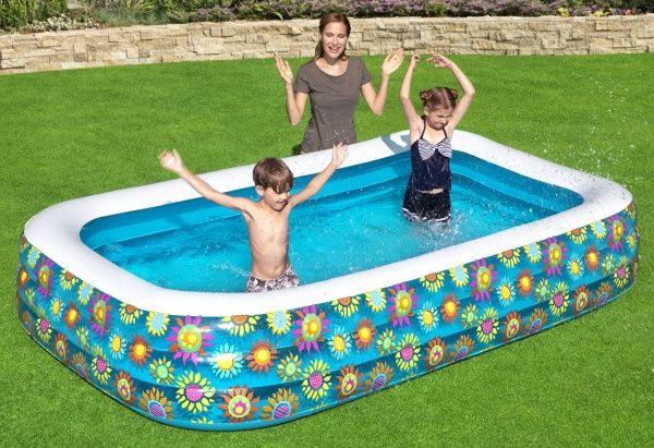 Басейн надувний Bestway Флора 305х183х56 см (54121)