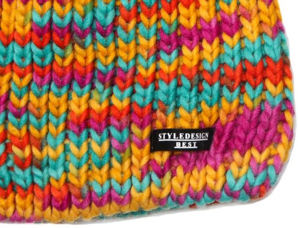 Шапка для девочек 1414 р.52–54 в ассортименте 