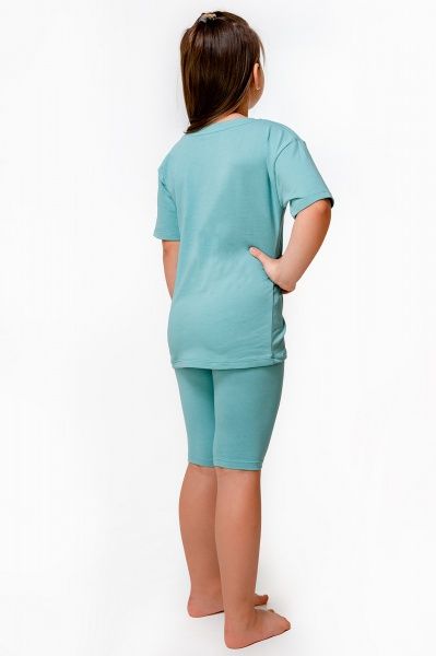 Комплект для девочек KOSTA р.134-140 изумрудный 