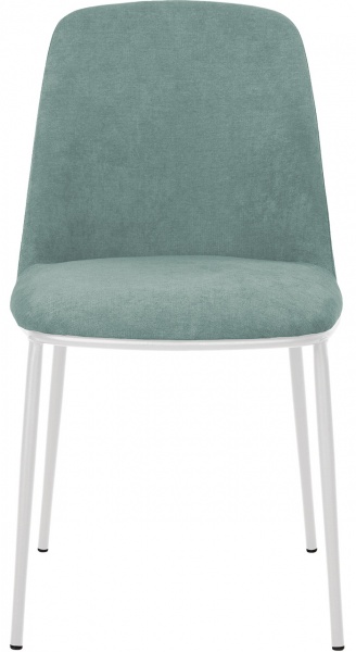 Стул обеденный Nowy Styl LARRY WHITE (BOX-2) (CH) SORO-34 бирюзовый/белый