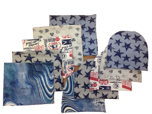 Комплект шапка + снуд дитячі Моя планета на 1-2 роки р. 48 Нб2304 р.48 Нб2304 