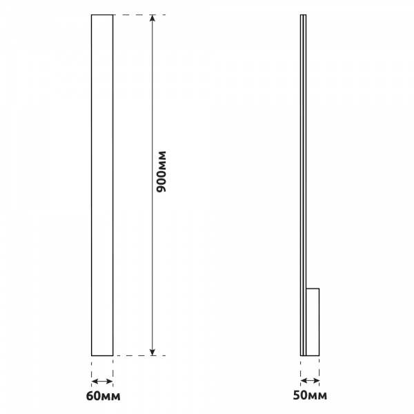 Светильник настенный V-WATT 15 Вт золотой V-Watt DO 