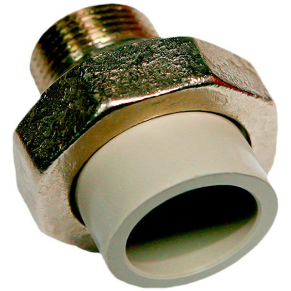Муфта з накидною гайкою зовнішня Сантехмонтаж ППР 25x3/4
