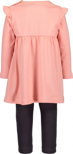 Комплект для дівчаток Blue Seven трикотажний 2 одиниці р.74 рожевий 966005 X * 98 