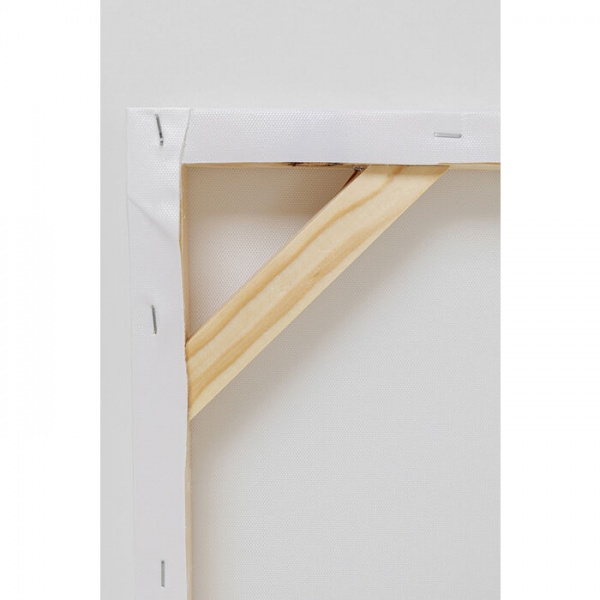 Картина на холсте Собака Индеец 80x80 см KARE Design 53160 